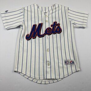New York Mets Baseball Jersey Authentic Majestic Youth S
